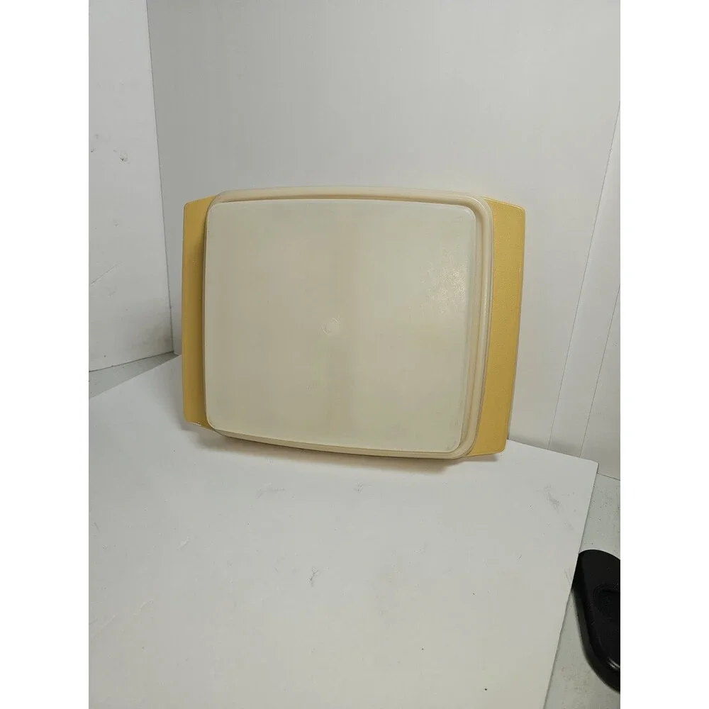 VINTAGE Tupperware Deviled Egg Carrier Saver Tote Travel Holder 16 Eggs